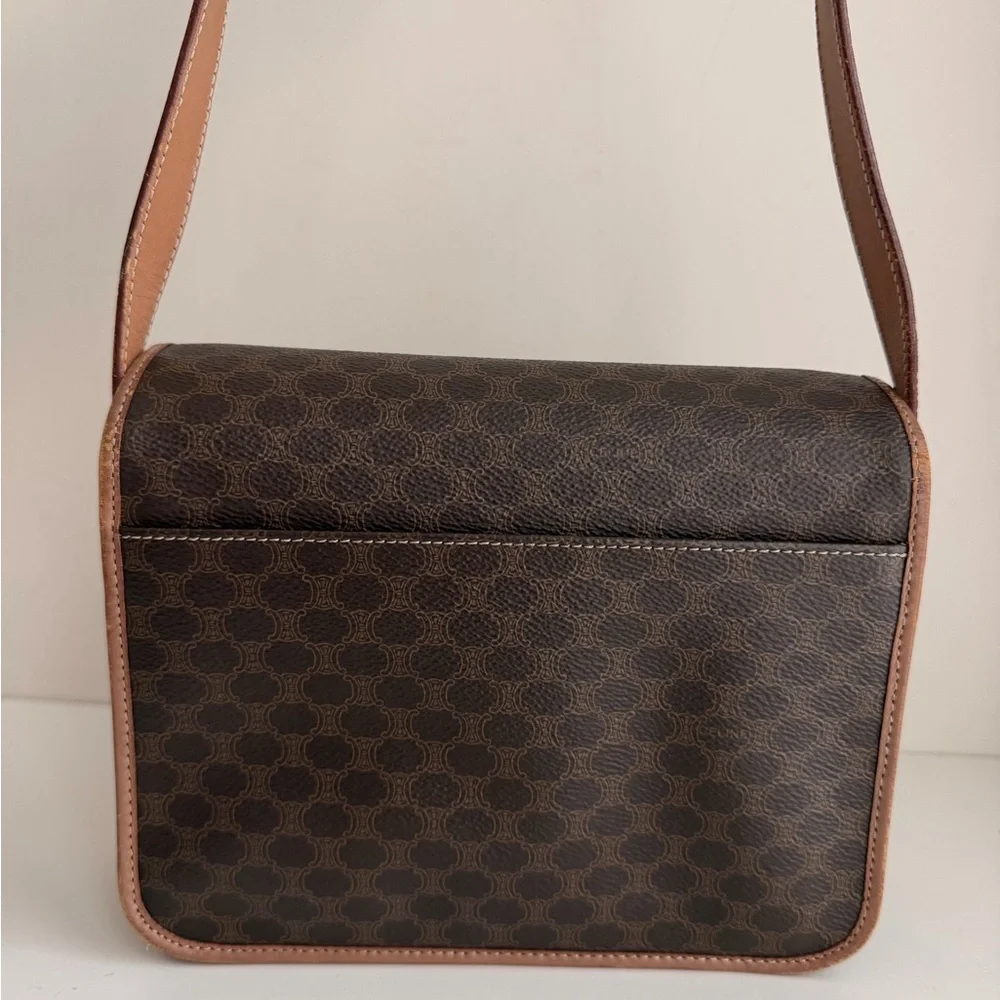 Authentic Celine Macadam M14 Flap Crossbody Bag - Picture 5 of 16